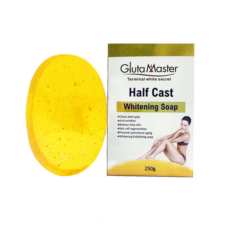 Half Cast Whitening Soap - Vitamin C, Collagen, and Rosehip Oil for Radiant Skin